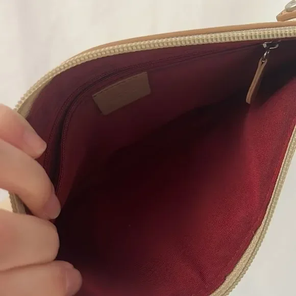 Vintage Tan/Brown Small Purse - Picture 3 of 3